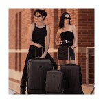 Heys Vantage Smart Luggage S,M,L Black – sada 3 kufrů