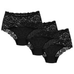 Wol-Bar Teri 3-pack farba: čierna L