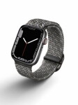 Uniq Aspen Designer Edition Braided remienok pre Apple Watch 45 amp; 44 amp; 42mm - PEBBLE GREY (sivá) (8886463679494)