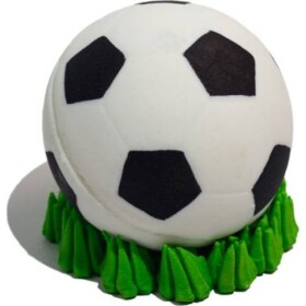 Cukrová futbalová lopta – 6 cm - I LOVE CAKES