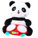 Mamido Plyšová panda s bubnami a efektmi
