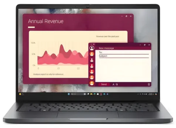 DELL Pro 14 PC14255 strieborná / Notebook / 14" FHD+ / AMD RYZEN AI 7 PRO 350 / 16GB / 1TB SSD / W11Pro (CVK06)