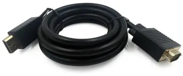 Gembird CCP-DPM-VGAM-6 kábel DisplayPort na VGA 1.8m čierna / DisplayPort (M) / VGA (M) (CCP-DPM-VGAM-6)