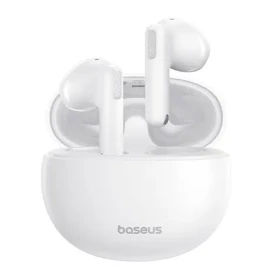 Baseus A00059801216-Z1 Bowie E12 biela / Bezdrôtové slúchadlá / Bluetooth 5.3 (A00059801216-Z1)