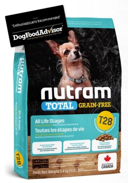 NUTRAM dog T28 TOTAL GF SMALL salmon/trout