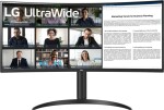 LG LG 34WR55QK-B monitor komputerowy 86,4 cm (34") 3440 x 1440 px Wide Quad HD Čierny