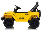 Mamido Elektrické autíčko Jeep Rubicon 24 V 2x200 W žlté