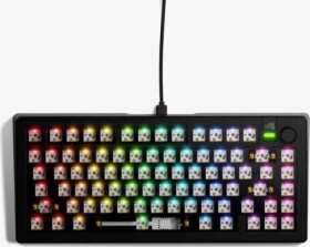 Glorious Glorious PC Gaming Race GMMK 3 Barebones klawiatura Dom USB Nie Čierny