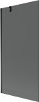 MEXEN/S - Next vaňová zástena FIX 90 x 150, grafit, čierna 895-090-000-00-40-70
