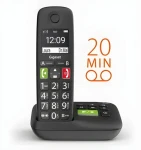 Gigaset E290A / Bezdrôtový telefón / so záznamníkom / vhodný pre seniorov / telefónny zoznam 150 kontaktov (S30852-H2921-S201)