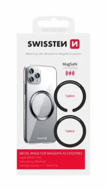 Swissten Set kovových podložiek / pre MagSafe púzdra (88801408)