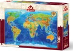 ART PUZZLE 5496 Puzzle Politická mapa sveta