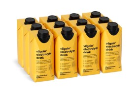 Vilgain Electrolyte Drink – 12× mandarínka s citrónom 500 ml