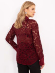 Dámska košeľa MI KS shirt C243.18 Bordeaux - FPrice one size bordó