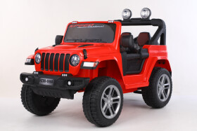 Mamido Mamido Elektrické autíčko SPEED 2.0 - 4x4 červené | 180W | EVA | LED | 2,4 Ghz | ECO koža | 12V7Ah