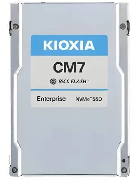 KIOXIA CM7- R 1.92 TB / SSD / U.3 / PCIe 5.0 x4 / TLC / R: 14000MBs / W: 3500MBs / MTBF 2.5mh / 5y (KCMYXRUG1T92)