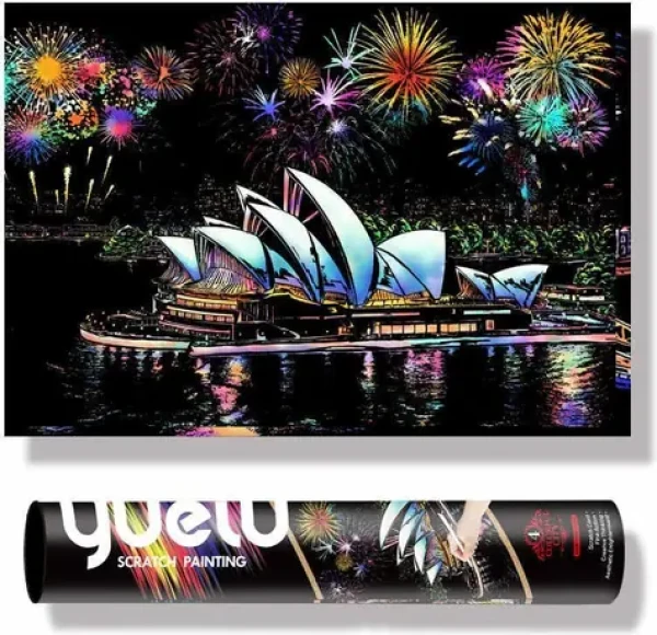 Norimpex Škrabací obrázok Opera v Sydney