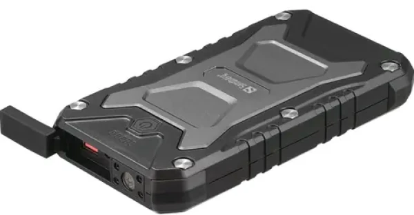 Sandberg Survivor Powerbank 10000mAh čierna / PD 20W / IP66 / 2x USB-C / 1x USB-A (420-91)