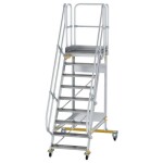 MUNK Günzburger Steigtechnik 600729 hliník, pozinkovaná ocel schodíky 85.1 kg; 600729