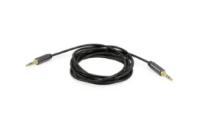 Equip Jack 3,5mm 2,5m čierna / Audio kábel / Jack 3,5mm - Jack 3,5mm / Pozlátené konektory (147083)