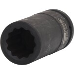 3/4" 12-bodová nárazová objímka hnacieho hriadeľa, dlhá, 24 mm KS Tools 150.1724; 150.1724