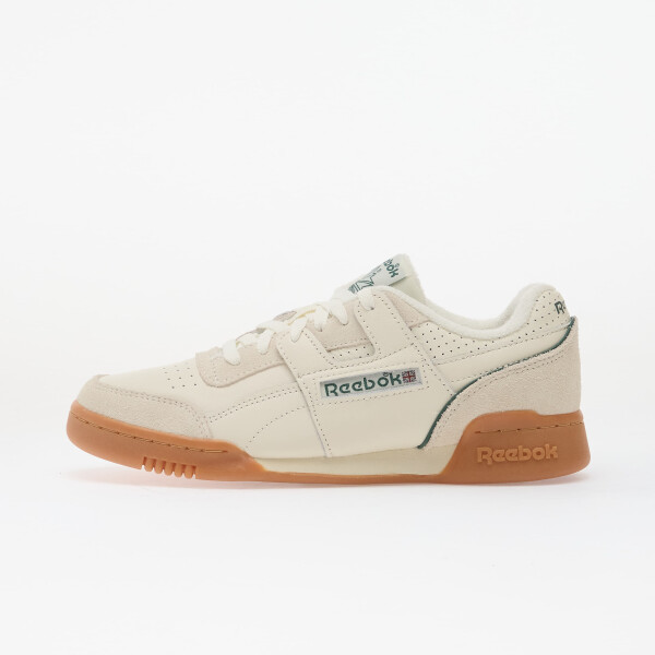 Tenisky Reebok Workout Plus Chalk/ Dark Green/ Vintage Chalk EUR 41