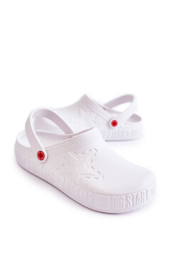 Pánske ľahké papuče Kroks Big Star II175003 White