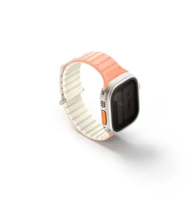 UNIQ Revix Evo Reversible Magnetic remienok pre Apple Watch 49 45 44 42 mm - CREPE (ružová béžová) (8886463688274)