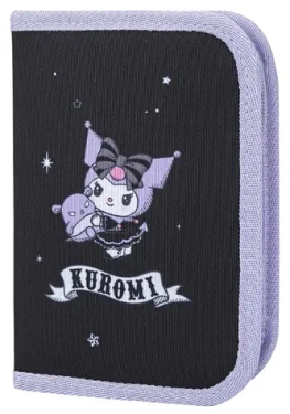 BAAGL Kuromi Fortune Dream GRS / Školský peračník jednoposchodový / zips YKK