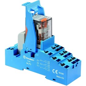 Finder 58.P3.9.012.0050 reléový modul, 12 V/DC, 10 A, 3 prepínacie , Tray, 1 ks; 58.P3.9.012.0050-10