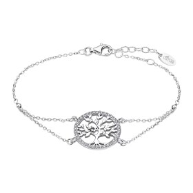 Lotus Silver Nežný strieborný náramok Strom života s čírymi zirkónmi LP1746-2 / 1