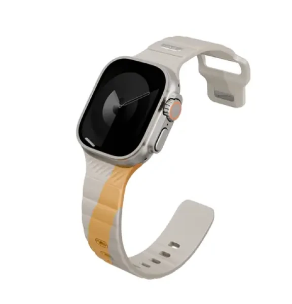 UNIQ Stride DE FKM remienok pre Apple Watch 49/46/45/44 mm Beige (8886463692608)