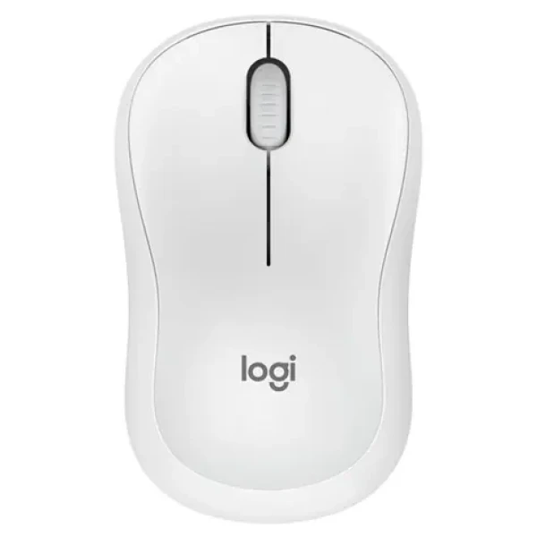 Logitech M240 Silent biela / optická bezdrôtová myš / 4000 DPI / USB prijímač / 3 tlačidlá (910-007120)
