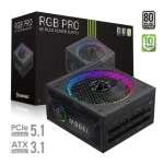 Gamemax RGB PRO 1300P / Napájací zdroj / 1300W / 80 PLUS Platinum / Full Modular / RGB (RGB PRO 1300P)