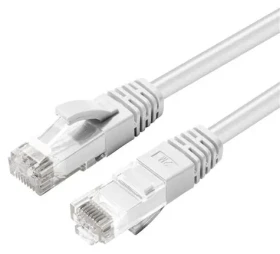 MicroConnect CAT6A U/UTP 20 m biela / Sieťový kábel / RJ-45 / LSZH / PoE (MC-UTP6A20W)