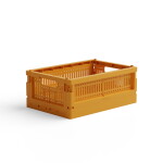 Made Crate Skladacia prepravka Mustard - mini