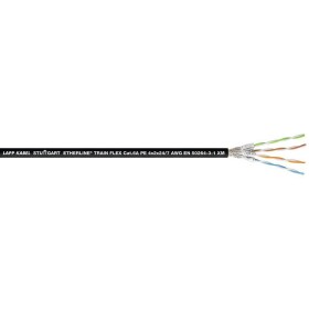 LAPP 2170908/500 sieťový kábel ethernetový ETHERLINE® TRAIN FLEX čierna 500 m; 2170908/500