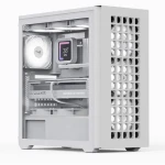 AeroCool D502A-G-WT-V1 biela / Skriňa / Midi Tower / ATX / Mesh / tvrdené sklo / RGB / bez zdroja (ACCM-MA02043.21)