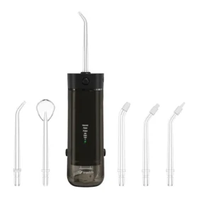 TrueLife AquaFloss Mini M50 čierna / ústna sprcha / 180 ml / 3 režimy (TLCFMAFMM50BA)
