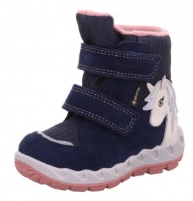 Zimné dievčenské topánky ICEBIRD GTX, Superfit, 1-006010-8010, tmavomodrá - 28