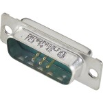 FCI D-SUB DA7W2PA00LF D-SUB hybridný konektor 180 ° Pólov: 7 spájkovaný konektor 1 ks; DA7W2PA00LF