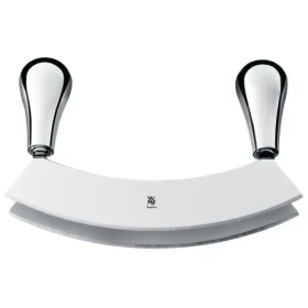 WMF sekacia kolíska na bylinky / 2 čepele / Dĺžka ostrie 18 cm / nerez oceľ (18.7337.6030)