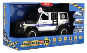 TEDDIES Auto polícia 23x14 cm