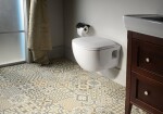 SAPHO - BRILLA CLEANWASH závesná WC misa s bidet. spŕškou, Rimless, 36,5x53cm, biela 100612