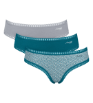 SLOGGI GO CRUSH - Hipstery (3 ks) z organickej bavlny Sloggi Multple Colours 22 XS