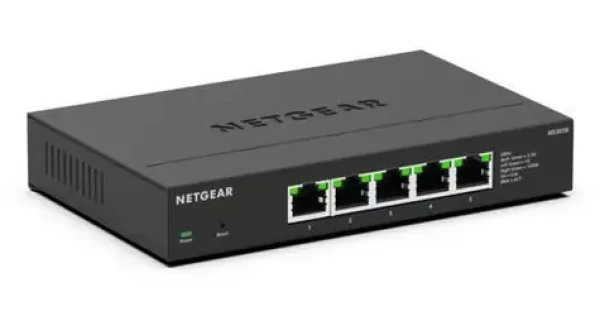 Netgear MS305E-100EUS / Switch / 5x 2,5 G RJ45 / Neriadený / VLAN / Bez ventilátora (MS305E-100EUS)