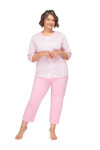 Pyžamo Martel Kasia II 266 3/4 M-3XL kaštanové L