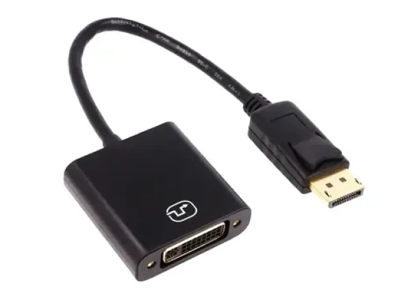 Digitus DisplayPort - DVI čierna / Redukcia / Full HD / 0,15 m (AK-340401-001-S)