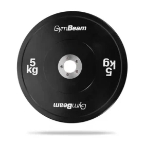 Gumový kotúč Competition Bumper - GymBeam (čierna) (64681-1-5kg)