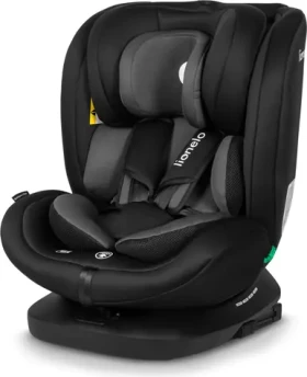 Lionelo Autosedačka Bastiaan i-Size 40-150 cm, Black Grey (LO-BASTIAAN I-SIZE BLACK GREY)